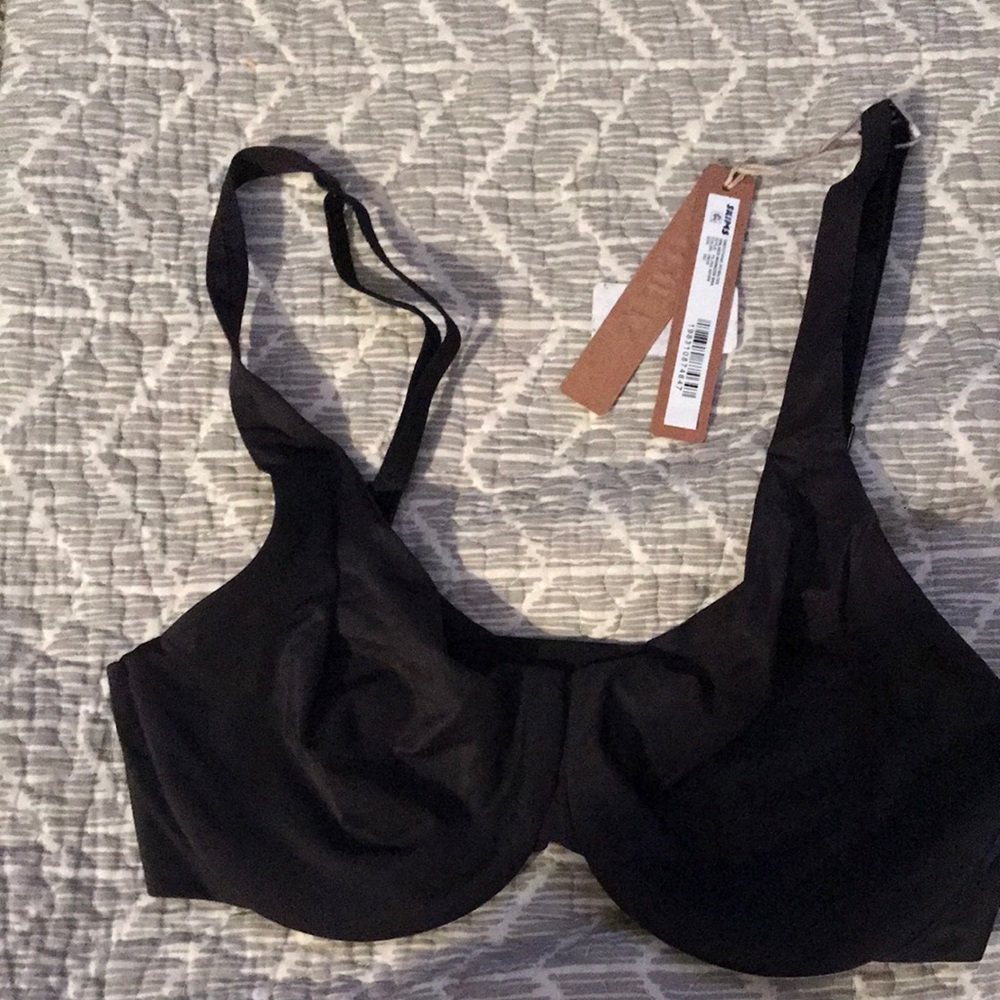 Black Underwire Bra - Womens smoothing Intimate